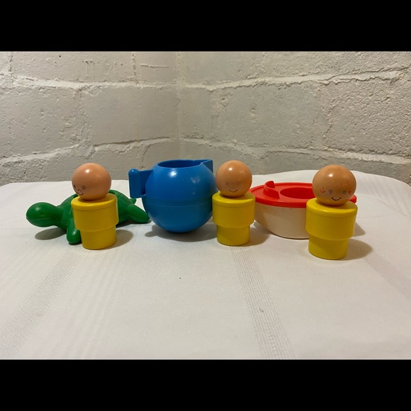 Fisher Price vintage bathtub toys - Picture 2 of 8